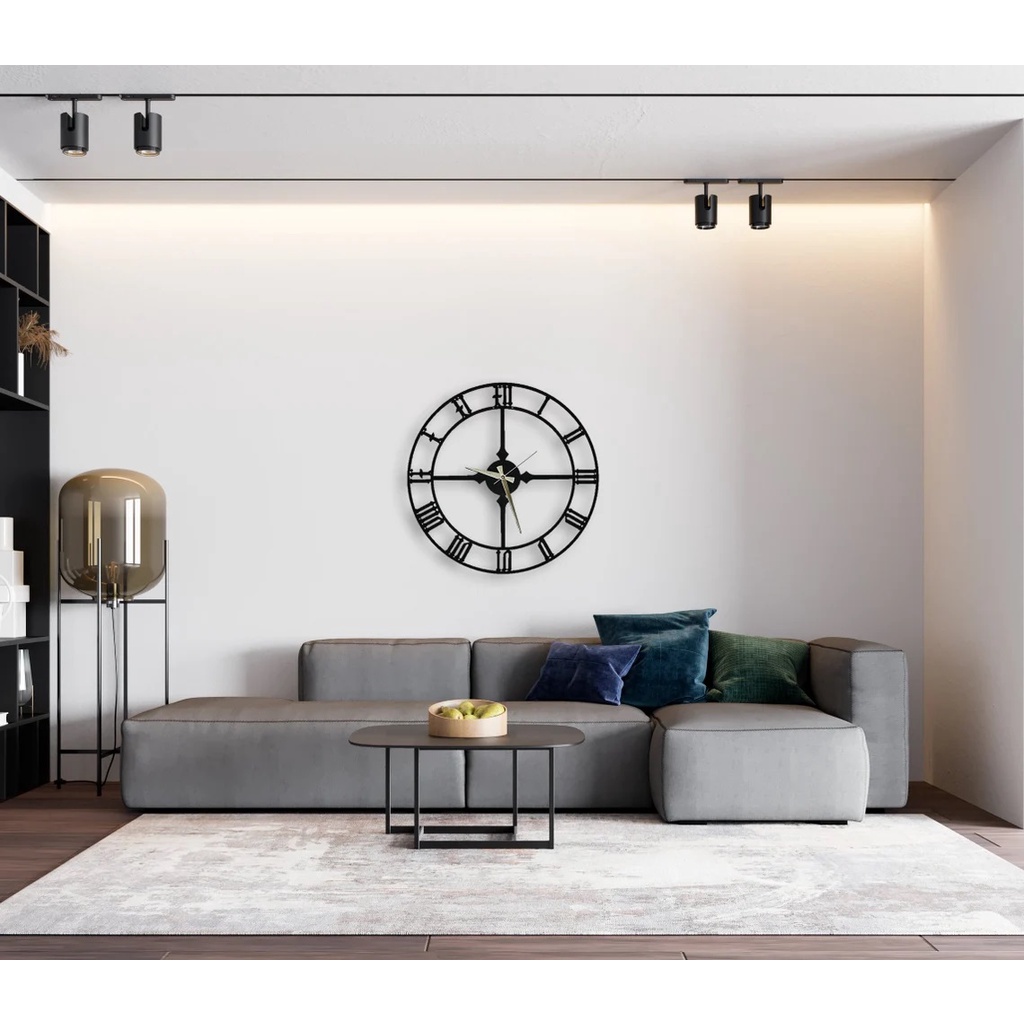 Đồng hồ treo tường Thegioipuzzle bằng kim loại bền đẹp DH003