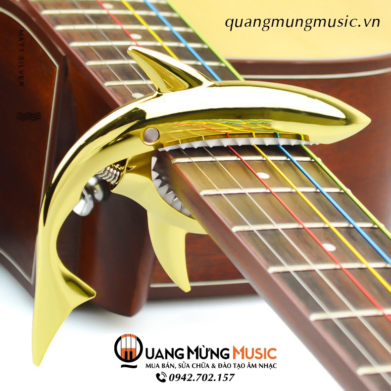 [GIÁ HỦY DIỆT] Capo Guitar Cá Mập Baby Shark - Capo Acoustic và Classic