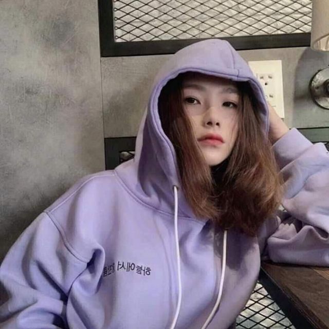 (GIẢM GIÁ ) ÁO HOODIE CHẤT LIỆU THUN COTTONN ĐẸP RẺ HÀNG 1 LẦN GIÁ ĐẸP , CHẤT MỀM MỊN ĐẸP AI CŨNG MẶC ĐƯỢC CÓ 1 MÀU TÍM