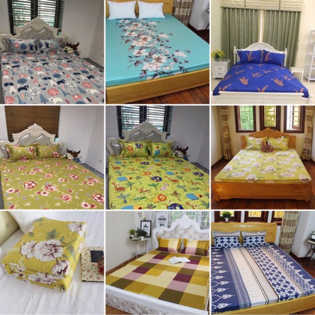 Ga gối cotton hàn quốc m6