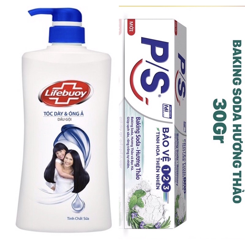 Dầu Gội Lifebuoy óng ả mềm mựơt 640g