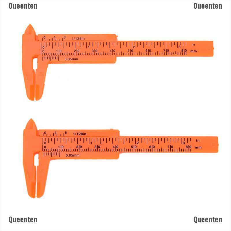 Thước đo Vernier mini bằng nhựa 80mm có độ chính xác cao