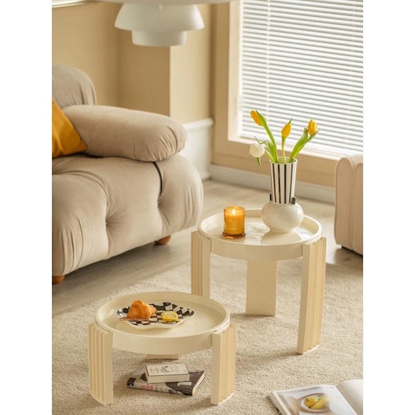 Bàn cafe mini Tal Tea Table xếp chồng nhiều màu phong cách Bắc Âu
