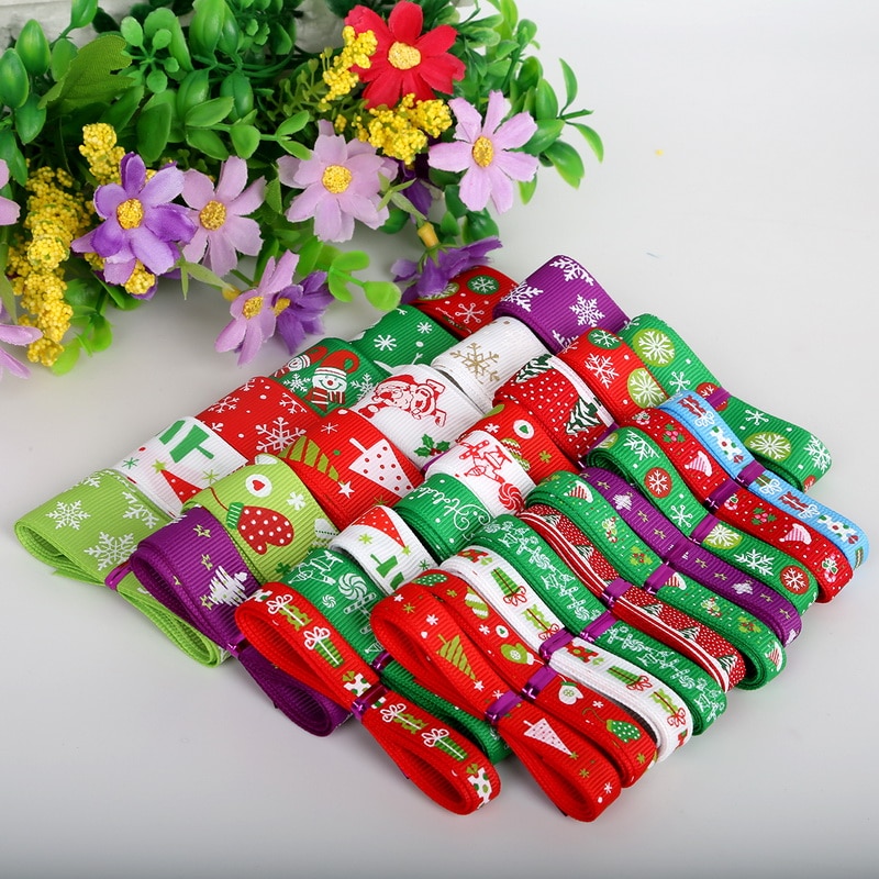 Dây Ruy Băng 10-25mm 12Yard Nhiều Màu Sắc