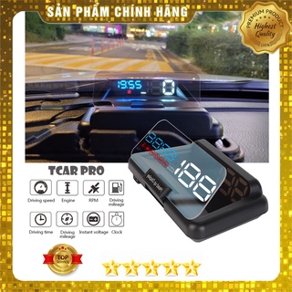Bộ Hiển Thị Tốc Độ Ô tô HUD C500 C100 Kết Nối OBD2 HUB Hiển Thị Thông Tin Lên Kính