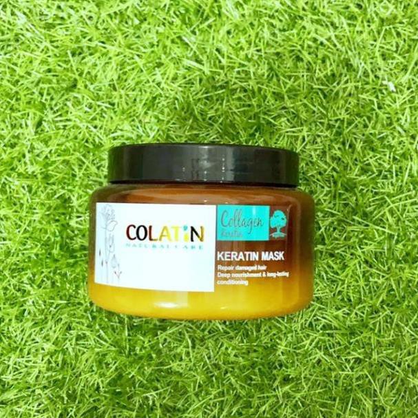 [Chính hãng] [Siêu rẻ] KEM Ủ TÓC PHỤC HỒI CHUYÊN SÂU COLATIN KERATIN HAIR MASK (DẠNG HŨ) 500ML