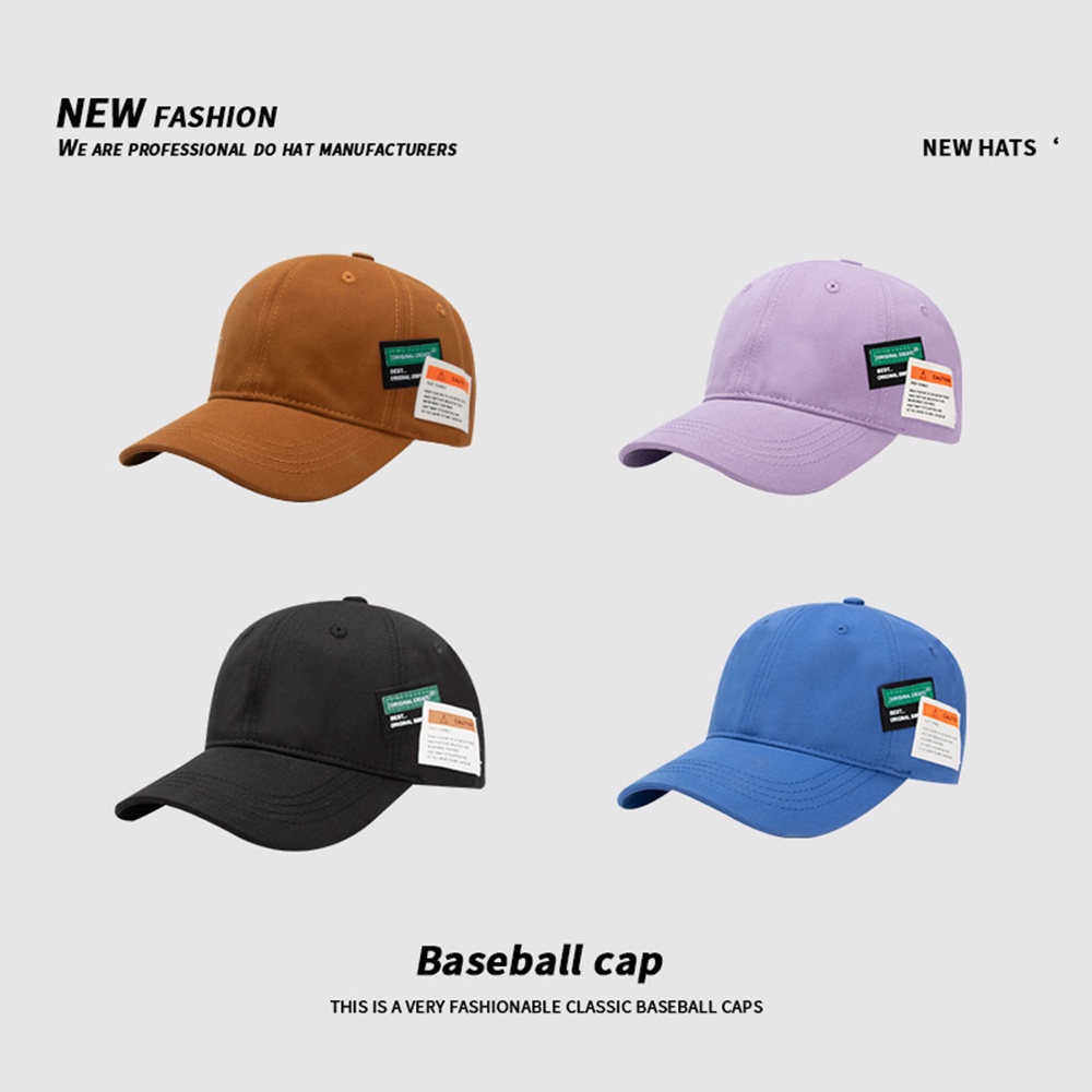 Nón lưỡi trai cotton thời trang phong cách Hàn Quốc cho nam và nữ M1