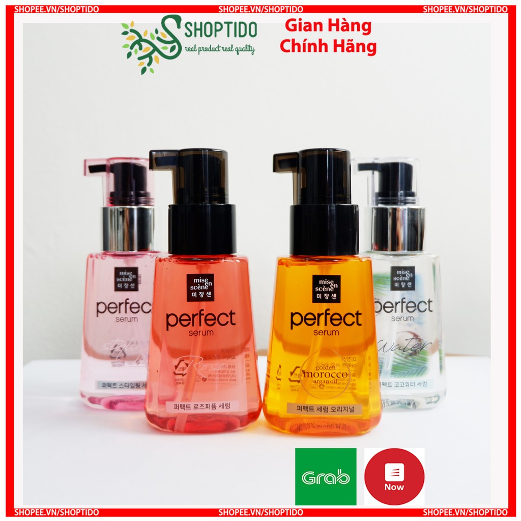 Serum Dưỡng Tóc dạng gel phục hồi hư tổn, dưỡng tóc chắc khỏe Mise En Scene Perfect Repair Hair Serum 70ml