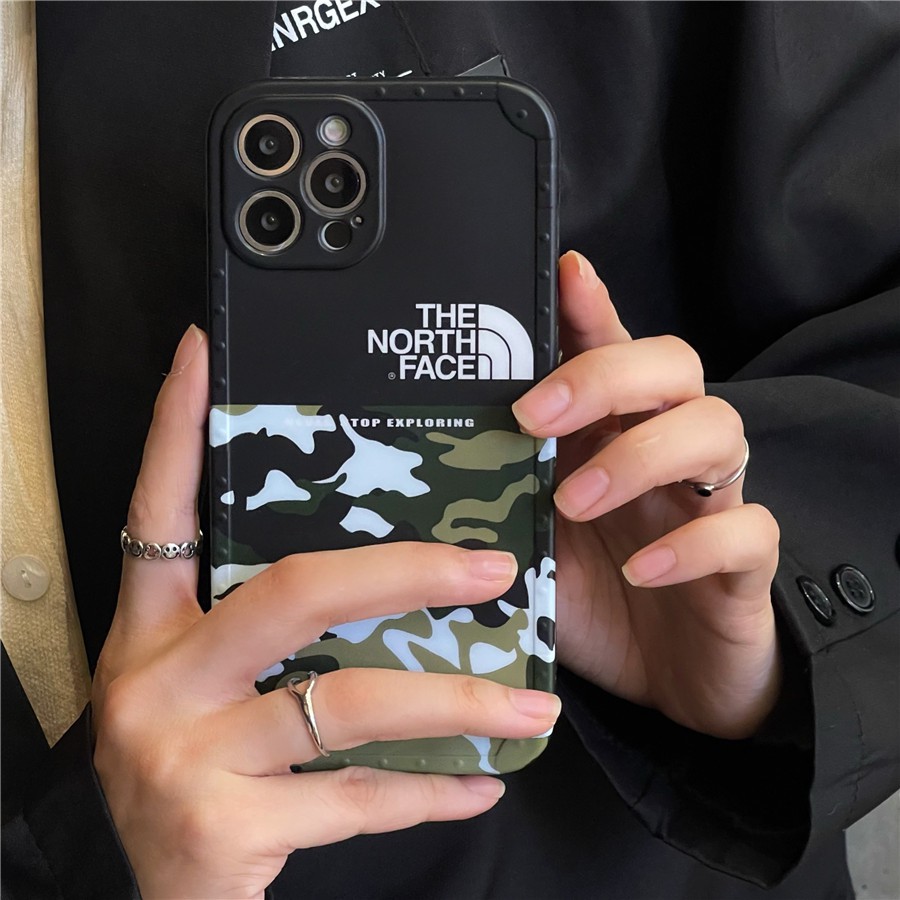 Ốp Lưng THE NORTH FACE Nhiều Mẫu Mã Cho Điện Thoại iPhone 13 Pro Max 12 11 X XR XS 7 8 Plus
