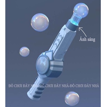 Đồ chơi máy thổi bong bóng khói ma thuật- Đồ chơi đầy nhà