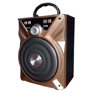 Loa Bluetooth Karaoke P89 Mini + tặng kèm micro