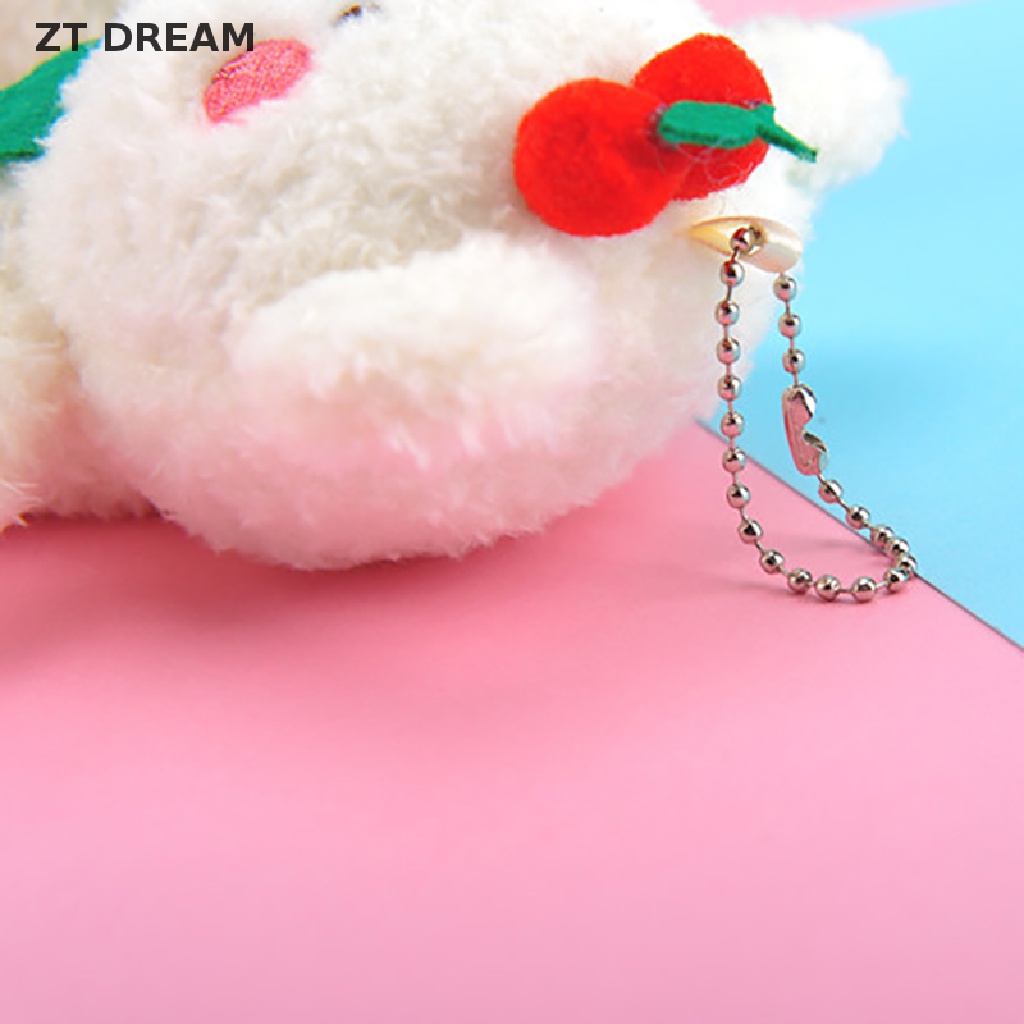 Thú Nhồi Bông Hình Hoạt Hình Dễ Thương ​Móc Khóa Gấu / Thỏ Bông 07 Dễ Thương