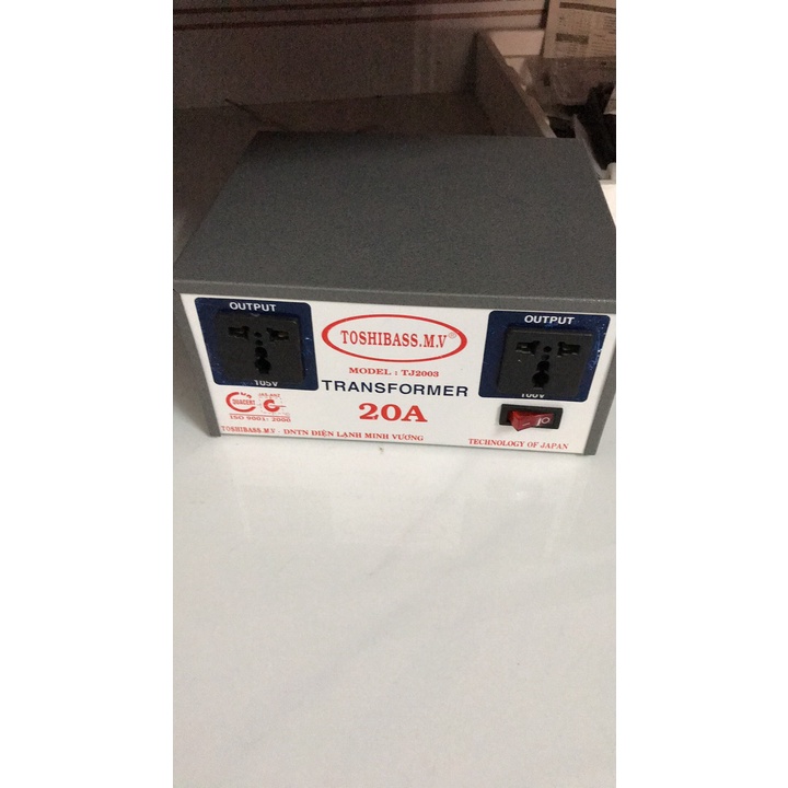 Biến Áp  220v-110v chuyên dùng Nhật Bãi