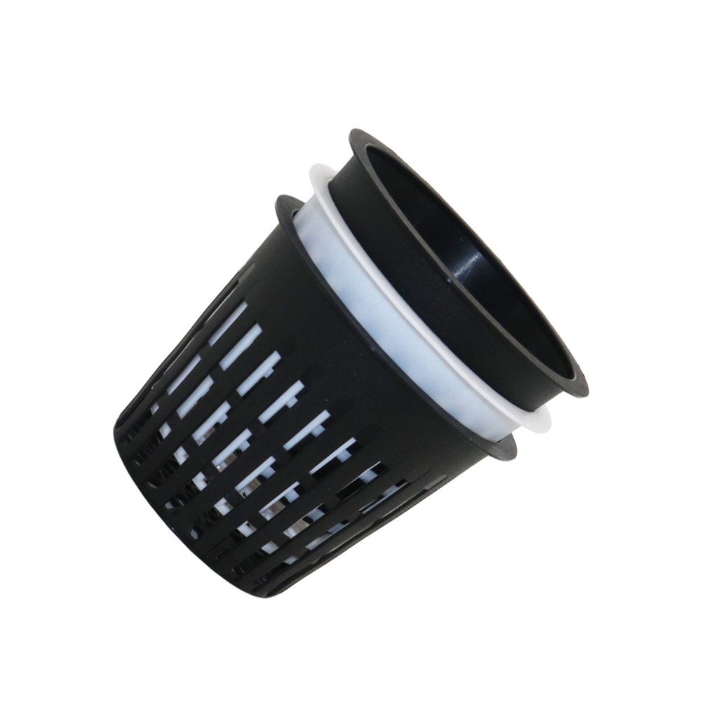 Set 5 Cốc Lưới Trồng Cây Thủy Canh Không Cần Đất Màu Trắng Đen