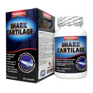Viên uống Sụn Cá Mập Pharmekal Shark Cartilage 740mg Mỹ 60 viên