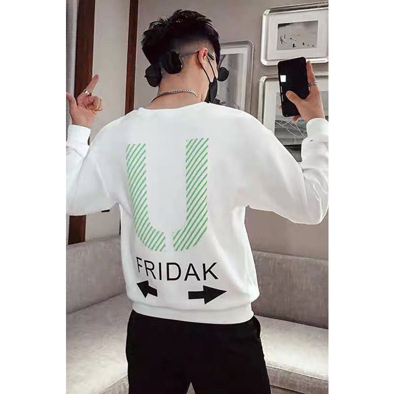 Áo Nỉ Nam Azila Cổ Tròn Tay Dài Chất Liêu Poly Cao Cấp TD48