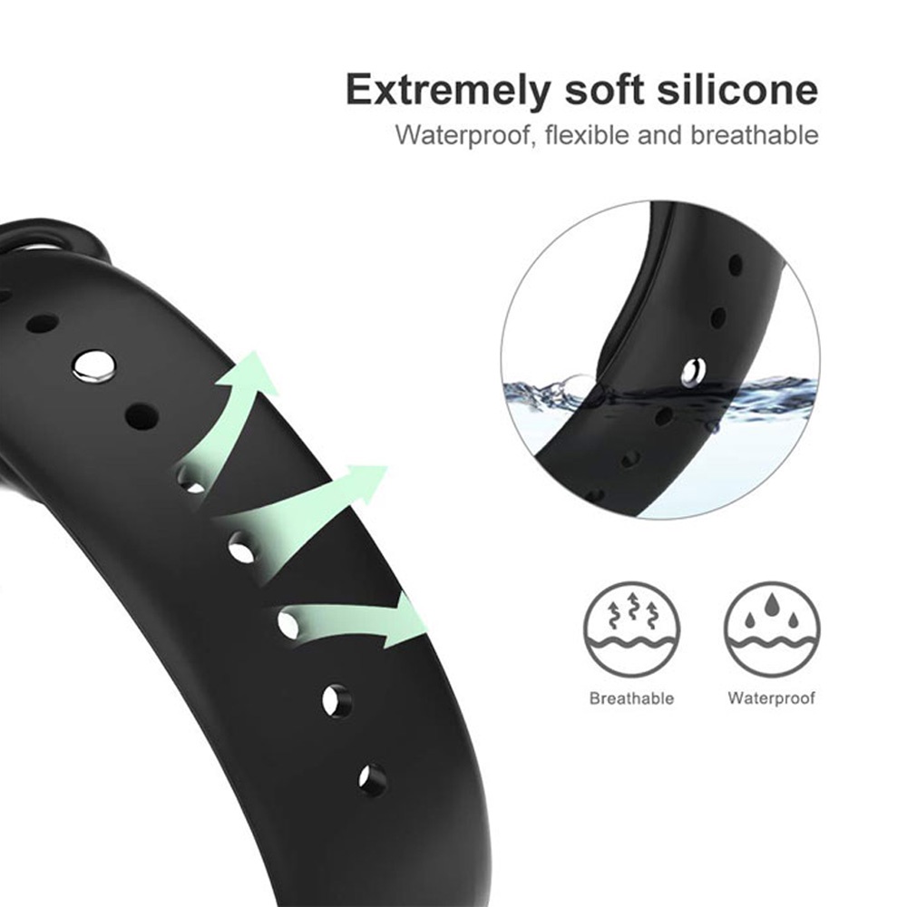 Dây Đeo Silicone Thay Thế Cho Đồng Hồ Thông Minh OPPO Watch 46mm 41mm