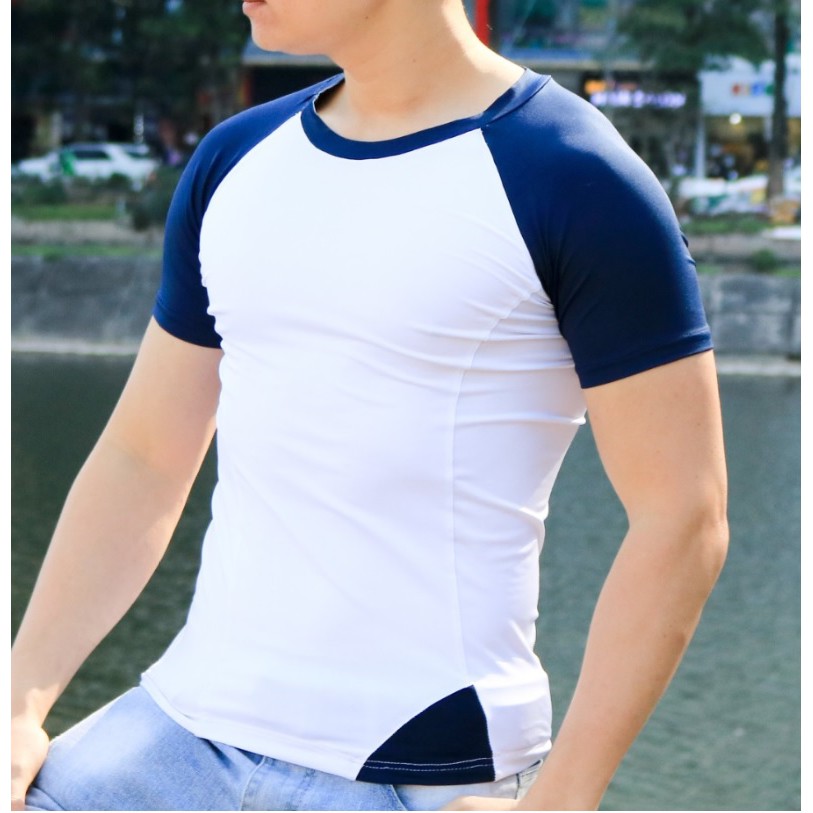 Áo thun trơn nam body