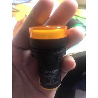 Đèn báo pha đỏ, vàng , xanh lá phi 22 220v
