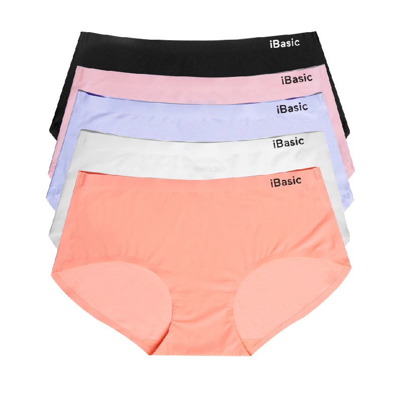 Combo 5 quần lót nữ không đường may iBasic V189