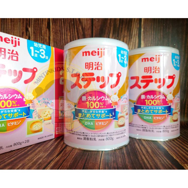 Sữa Lon Meiji Nhật Bản Nội Địa Cho Trẻ 0-1,1-3 tuổi