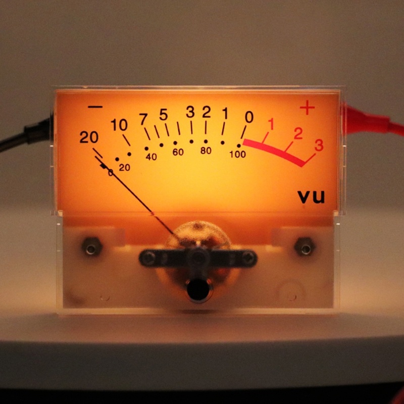 BTF High-Precision VU-DB Meter Power Discharge Mechanical Flat Meter with Backlights