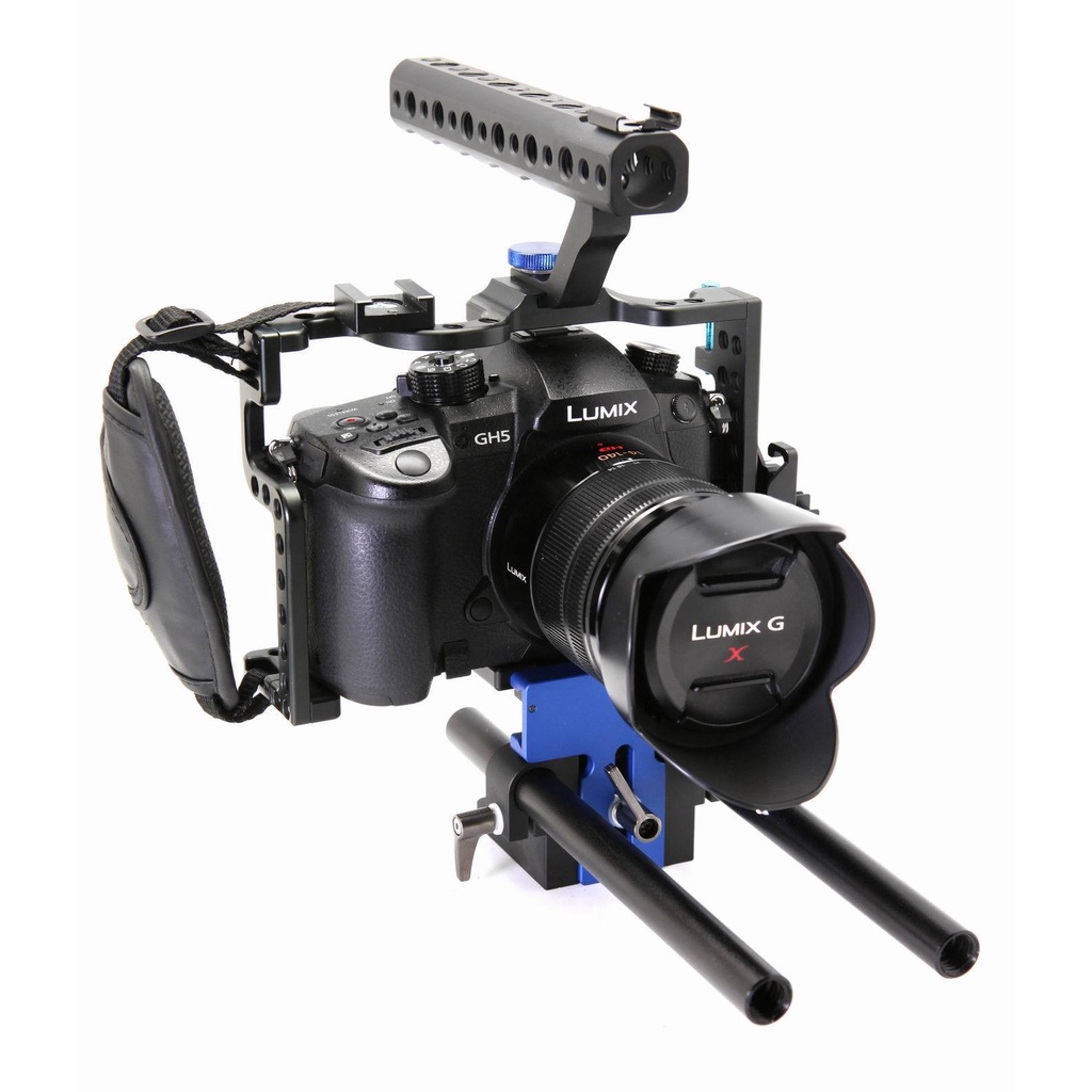 KHUNG BẢO VỆ CHO MÁY ẢNH GH5/GH5S KÈM TAY CẦM