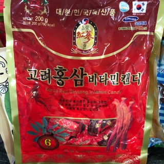 Kẹo Hồng Sâm Hàn Quốc 🇰🇷 200g