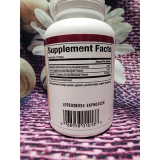 ASTAXANTHIN PLUS CHỐNG OXY HÓA NATURAL FACTORS