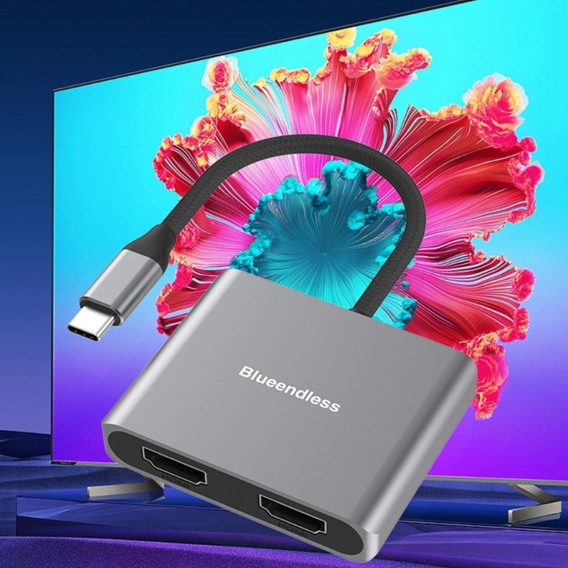Áo Khoác Tốc Độ Cao Thời Trang Cá Tính ​​Bộ ChuyểN ĐổI Hub 4K Usb 3.0 Sang MàN HìNh KéP