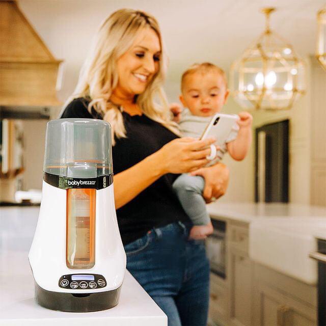 💝Máy hâm sữa Baby Brezza có kết nối Bluetooth, điều khiển bằng App, hàng chính hãng bảo hành 1 năm