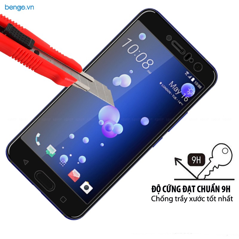 Dán màn hình cường lực HTC U11 4D Full màn hình