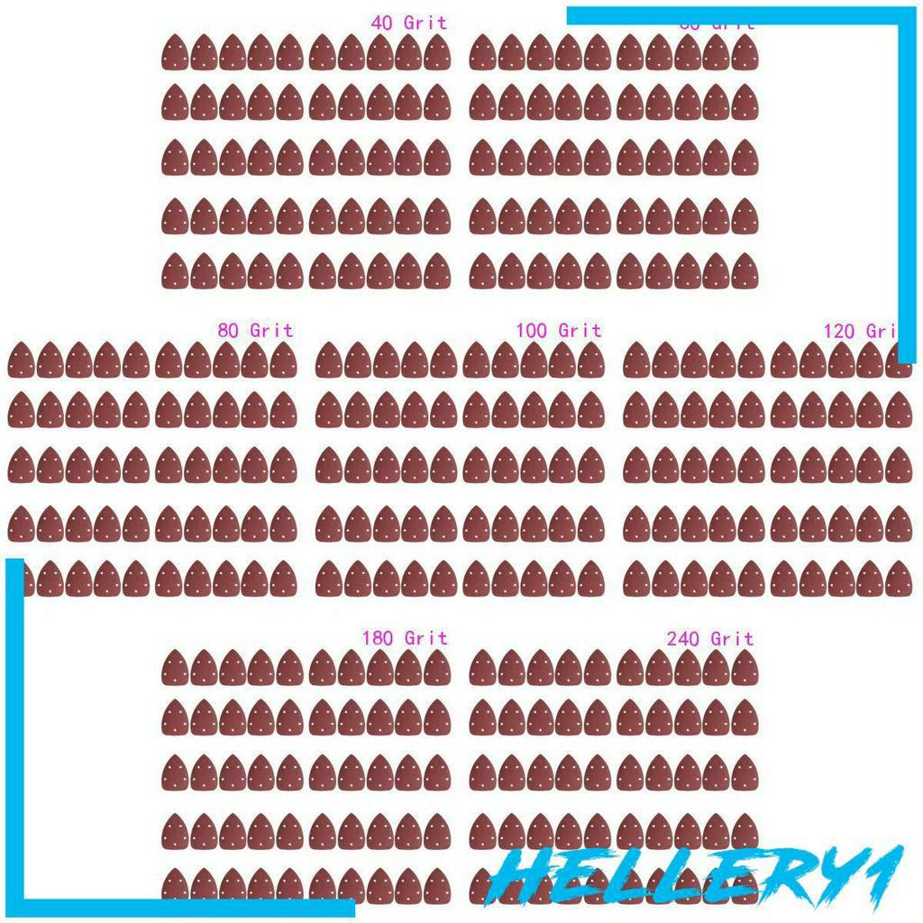 50 Tờ Giấy Nhám Hình Tam Giác 140x90mm 40 Grit