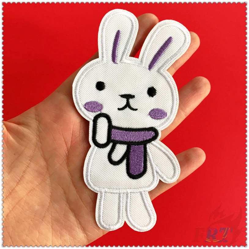 1 / 2 Miếng vá thêu hình thỏ đáng yêu