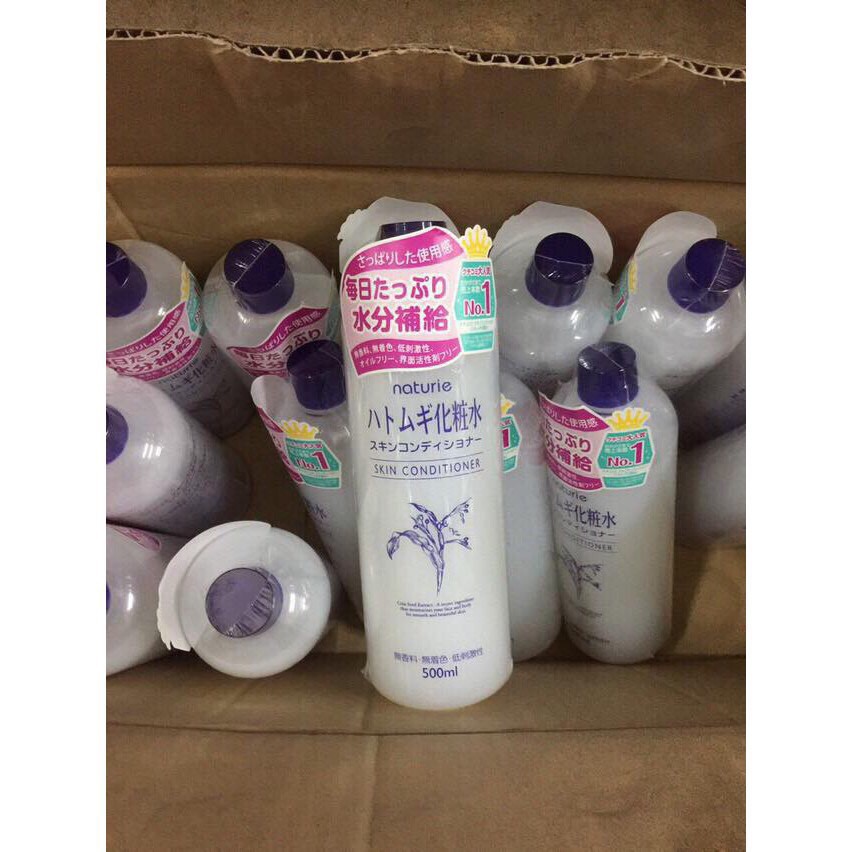 [ Cam Kết Chính Hãng] Nước Hoa Hồng Ý Dĩ Naturie Skin Nhật Bản Dưỡng Trắng Da- 500ml | BigBuy360 - bigbuy360.vn