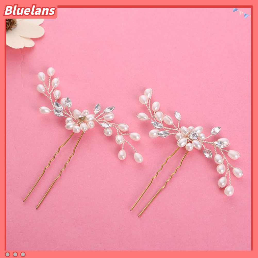 1 KẹP TóC ĐíNh NgọC Trai Giả ThờI Trang Cho Nữ