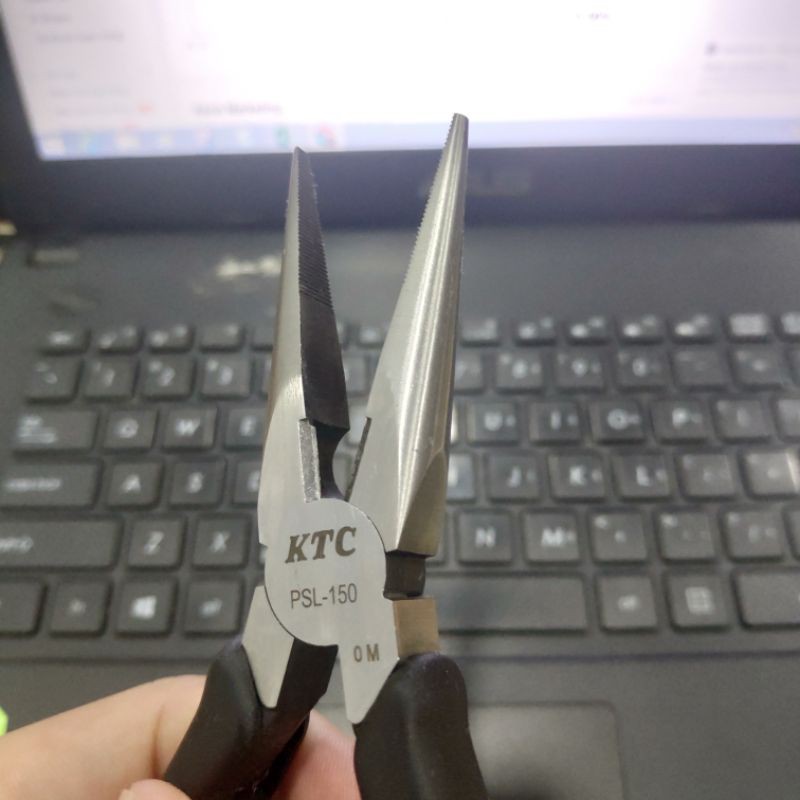 Kìm mỏ nhọn KTC Nhật PSL-150 - Kìm mỏ dài dùng trong hãng HONDA và YAMAHA Việt Nam