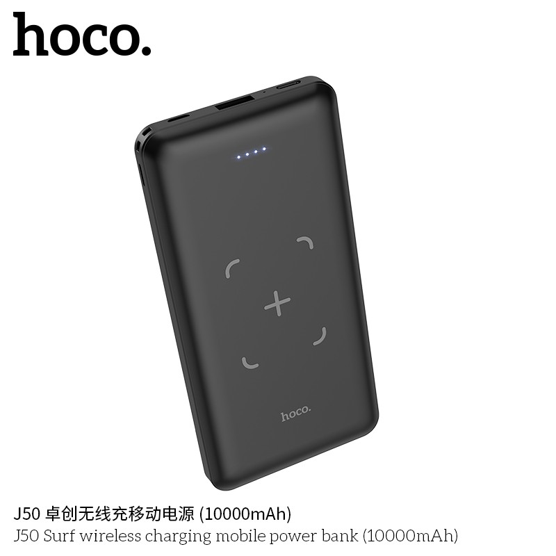[CHÍNH HÃNG] Pin Sạc Dự Phòng Tích Hợp Sạc Không Dây Hoco 10000 Mah ✔Hỗ Trợ Sạc Nhanh | BigBuy360 - bigbuy360.vn