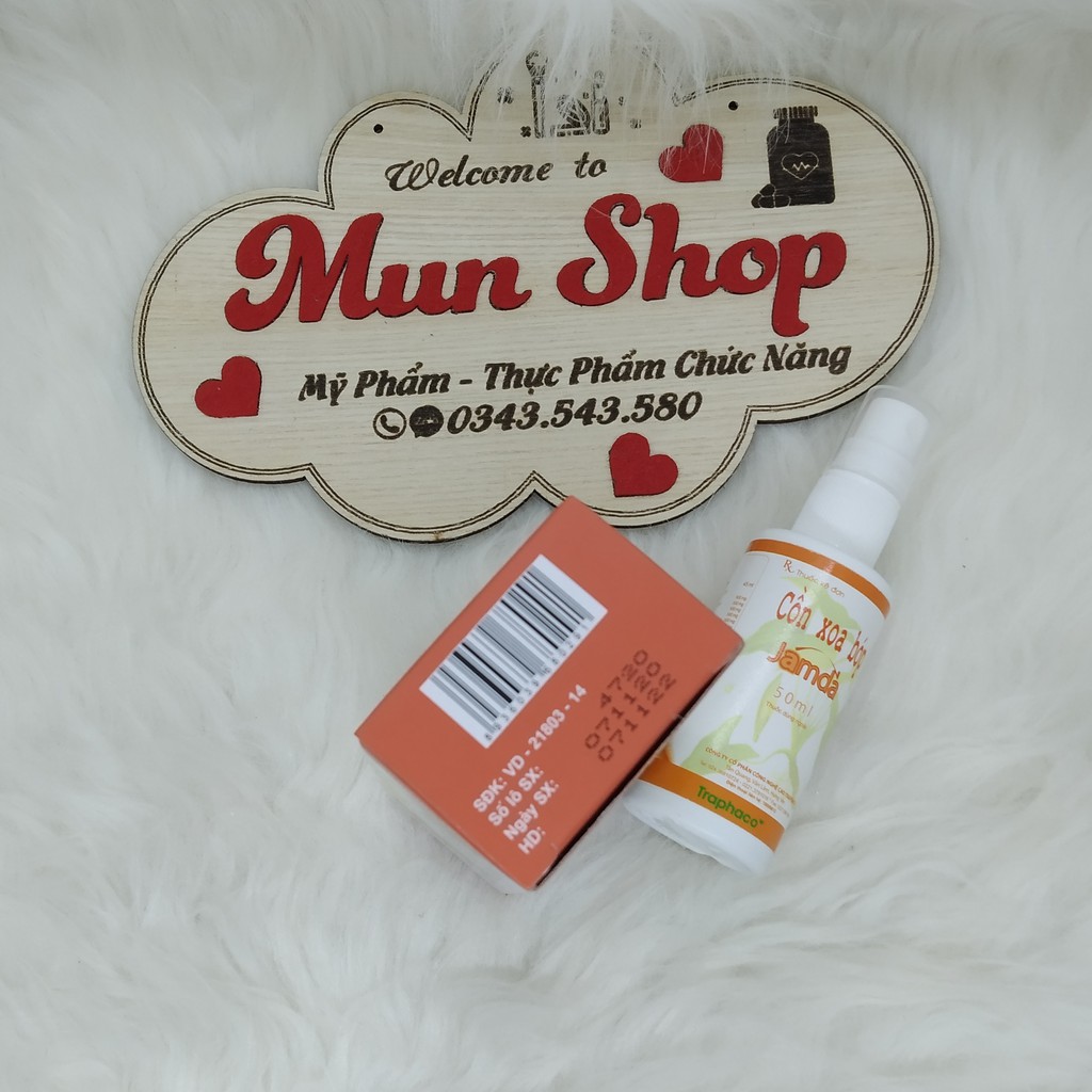 Cồn xoa bóp Jamda chai xịt 50ml