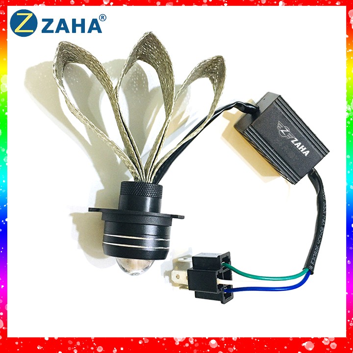 Đèn Pha Led RUBY Zaha Bi Cầu Mini 2 Mầu Đuôi Công Chuyên Ô Tô Xe Máy 2022