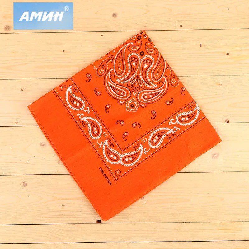 Khăn bandana khăn turban cotton size 55x55cm