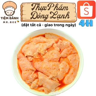 – vú heo ướp sẵn tặng kèm chao - hộp 500g