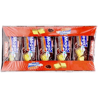 Bánh Magic Cracker Siêu Giòn Kem Socola (Hộp 20 gói)