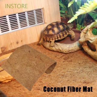 Thảm lót bằng xơ dừa độc đáo cho chuồng nuôi rùa