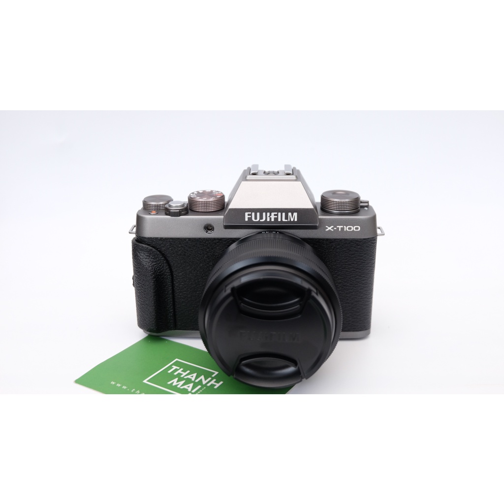 Máy ảnh Fujifilm X-T100 + Kit 15-45mm F/3.5-5.6 OIS PZ ( Dark Silver )