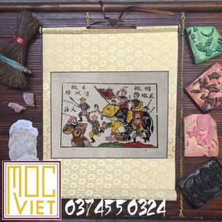 Tranh Đông Hồ Hai Bà Trưng