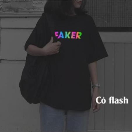 Áo Tay Lỡ Unisex Phản Quang Đa Sắc Mãnh Hổ Thiết Kế