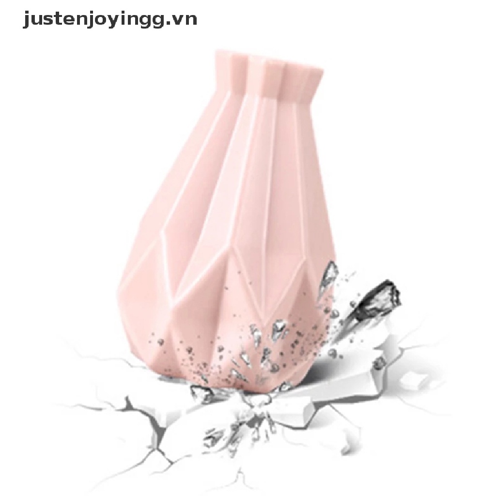 Bình Hoa Nhựa Giả Gốm Phong Cách Châu Âu