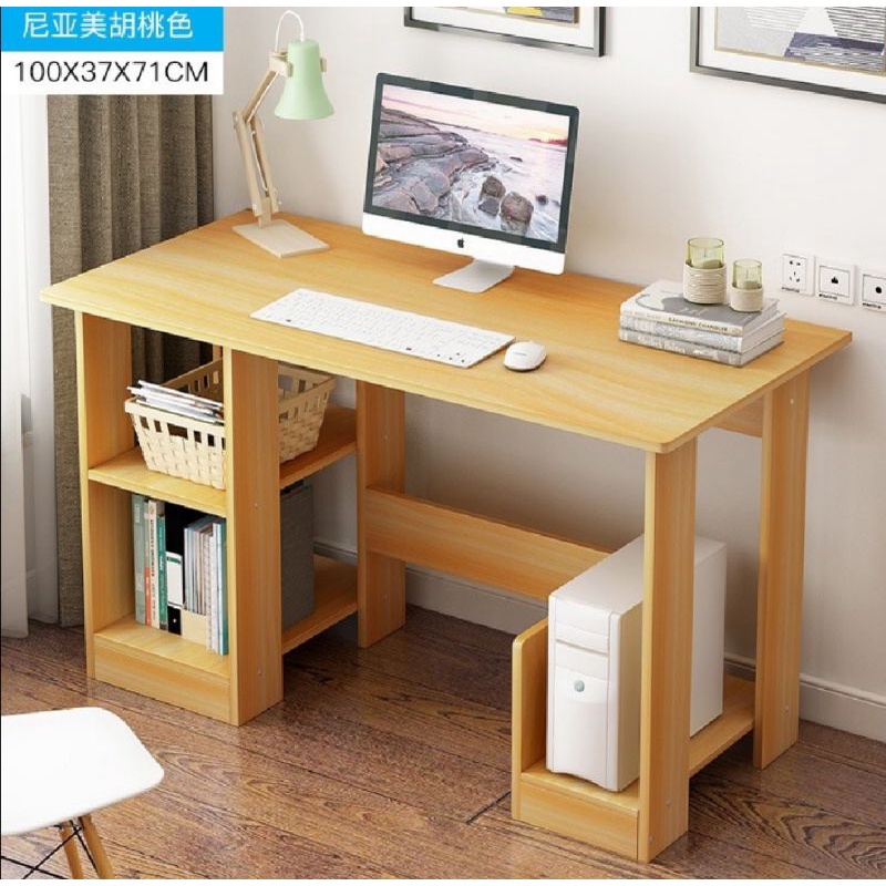 Bàn văn phòng, làm việc để cây máy tính. Kích thước: D 100 x R 40 x C 75cm. Gỗ MDF cao cấp.