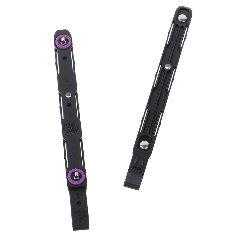 Colorfulswallowfly 1Pair New Chassis Hard Drive Mounting Plastic Rails for Cooler Master CSF